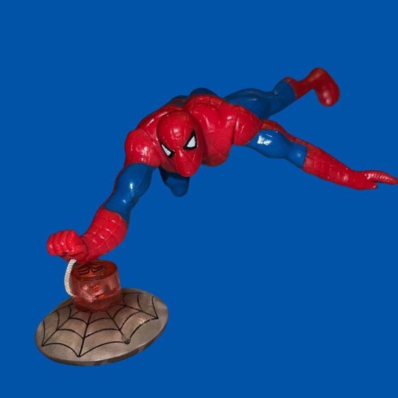 Vintage Suction Cup Web Spider-Man Action Figure B4 - Picture 1 of 2
